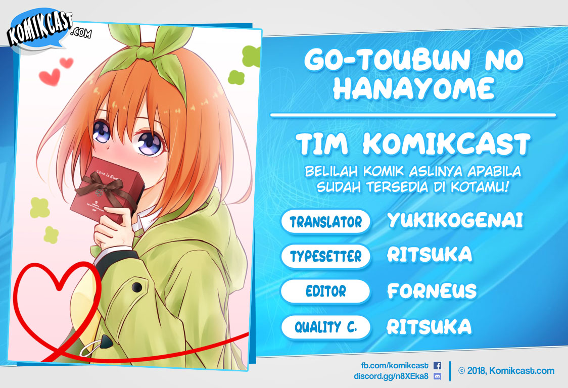 Go-Toubun no Hanayome Chapter 122 End